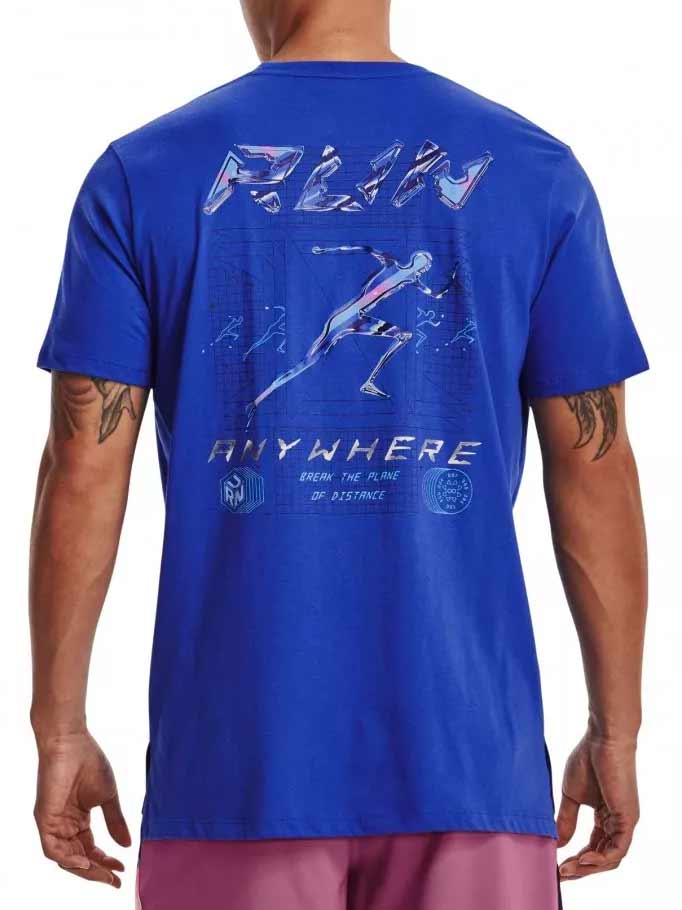 UNDER ARMOUR Тениска RUN ANYWHERE TEE v2