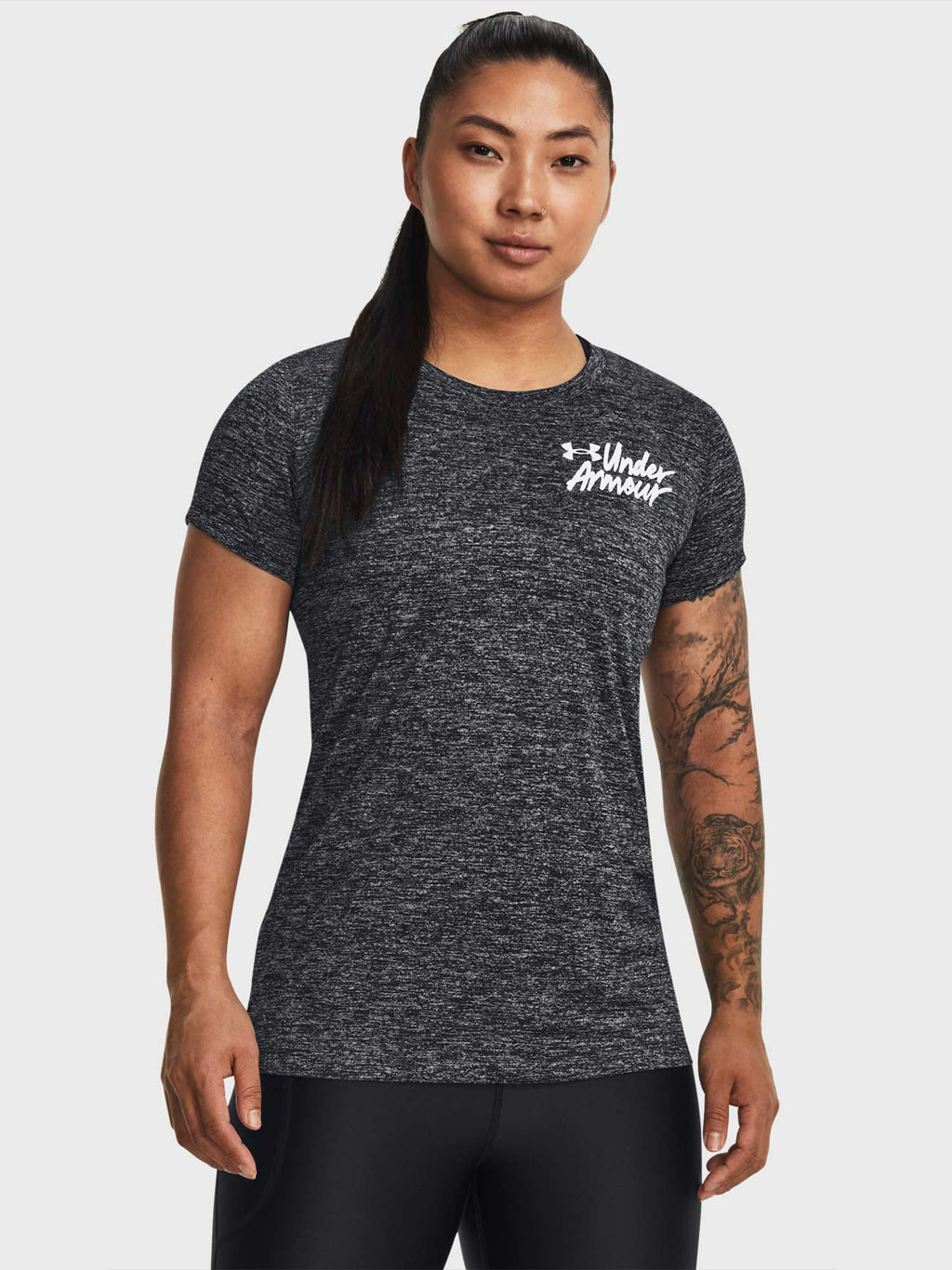 UNDER ARMOUR Тениска Tech Twist Graphic SS