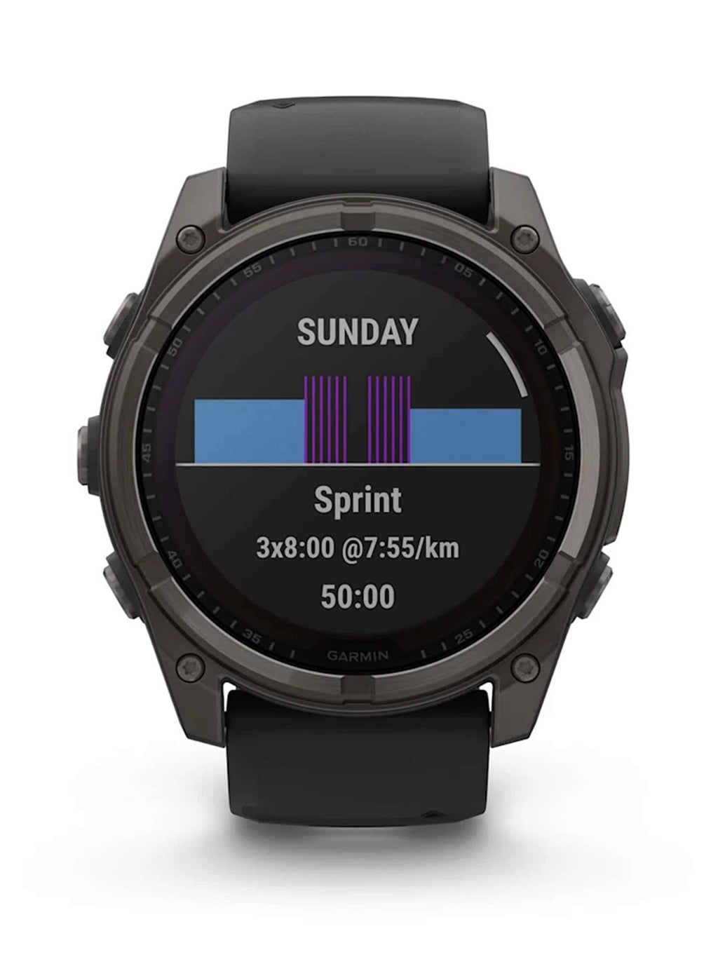 GARMIN GPS Смарт часовник Fenix 8 Sapphire Solar