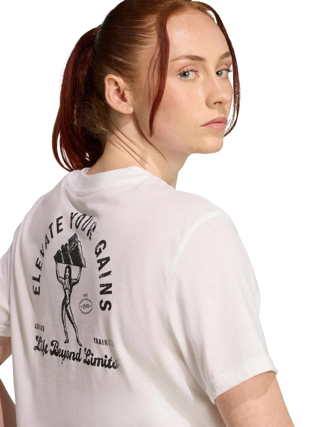 ADIDAS PERFORMANCE Тениска CLIMACOOL Vintage Training Graphic T-Shirt