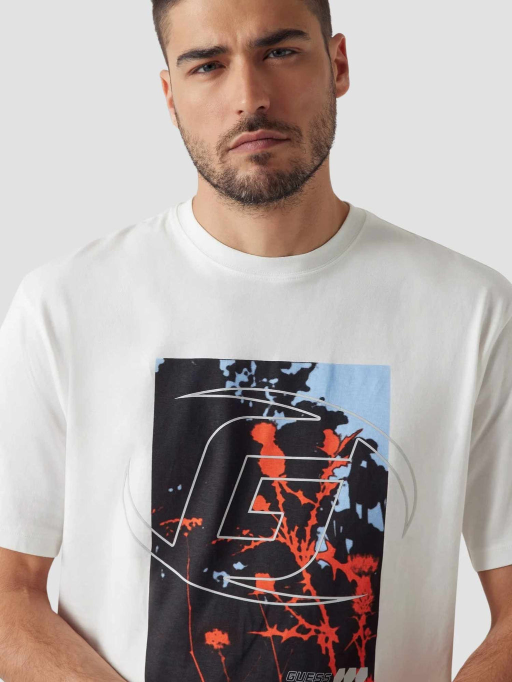 GUESS Тениска RINALDO CN T-SHIRT
