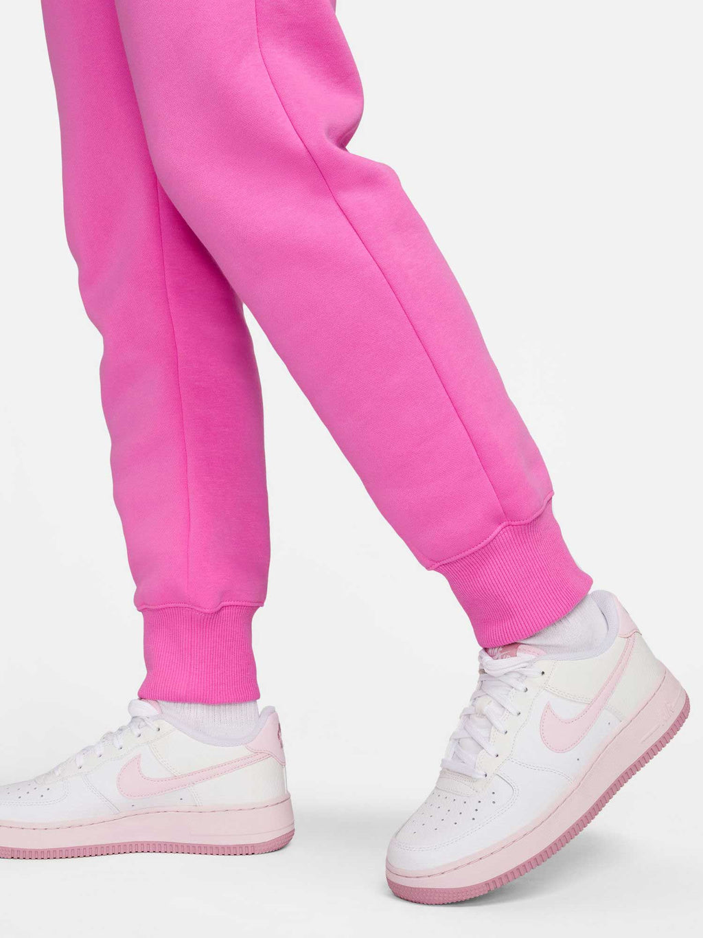 NIKE Спортно долнище W NSW PHNX FLC MR PANT STD