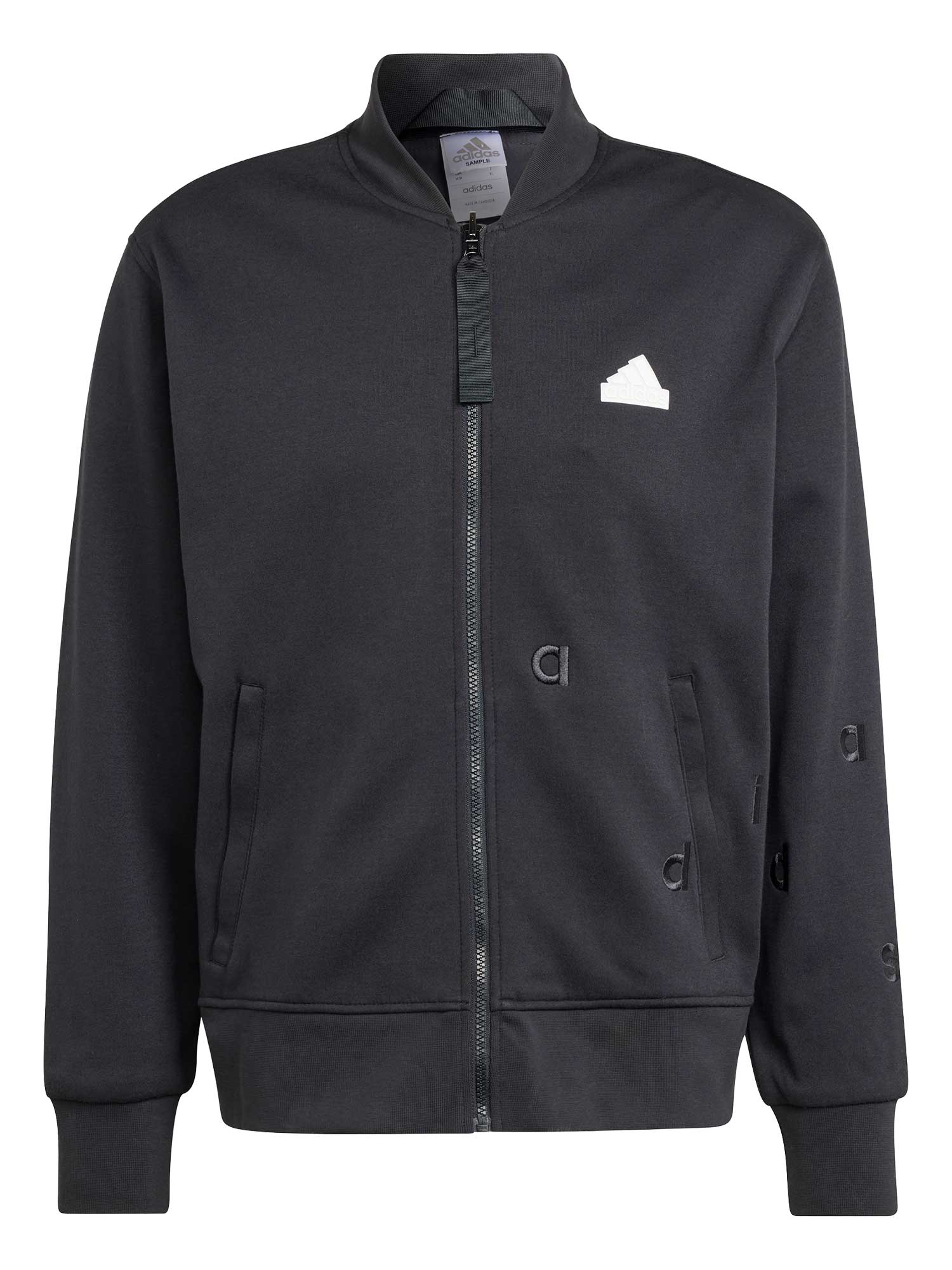 ADIDAS SPORTSWEAR Спортно горнище EMBROIDERY DOUBLEKNIT BOMBER