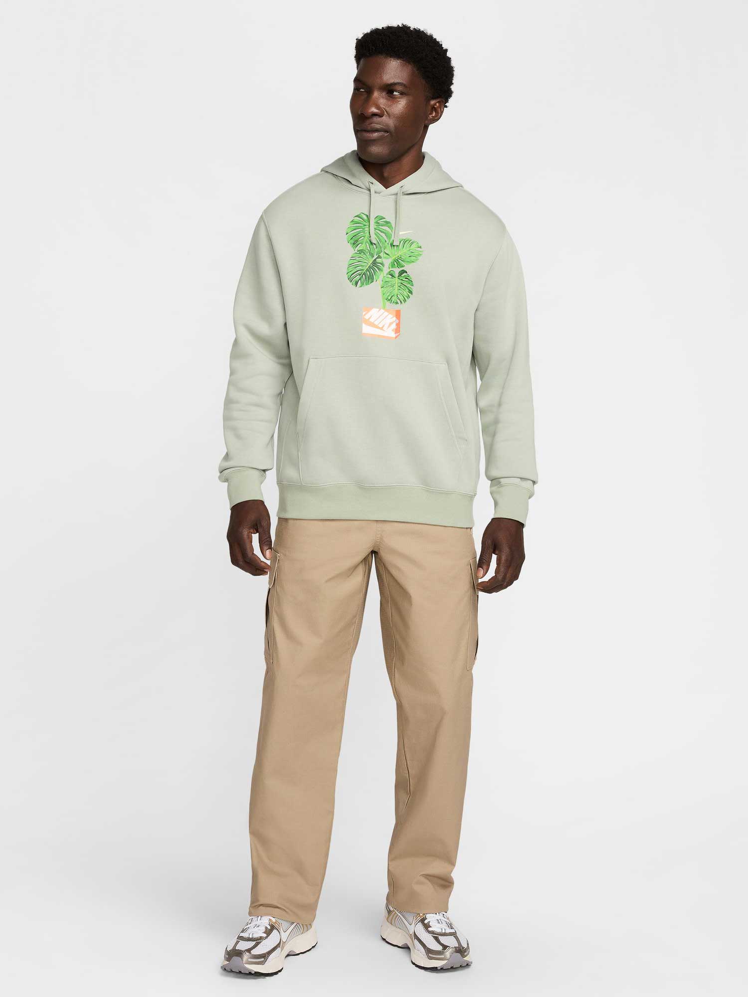 NIKE Суитшърт U NSW CLUB HDY PO BB MDRN
