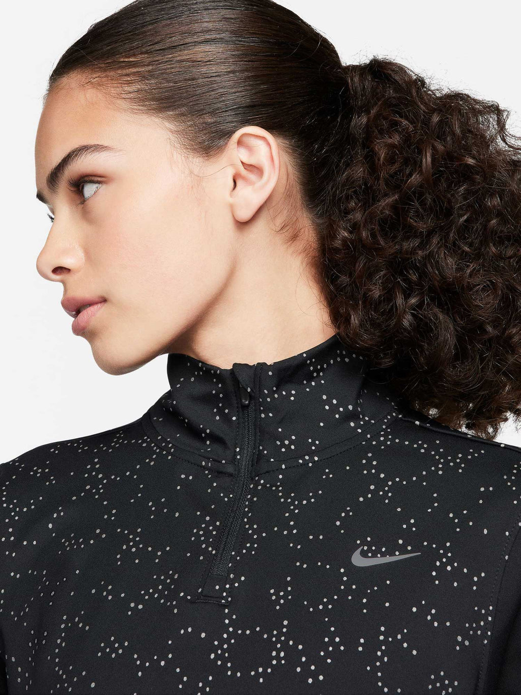 NIKE Блуза W NK SWIFT ELMNT SSNL NVLTY