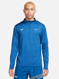 NIKE Блуза M NK DF ELMNT TOP HZ FLASH HBR