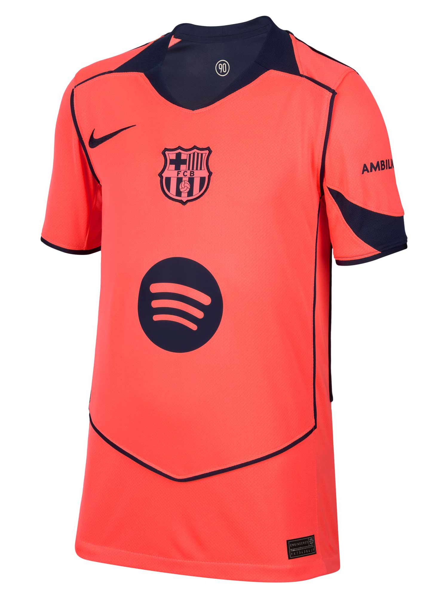 NIKE Тениска FCB Y NK DF JSY SS STAD 3R 25/26