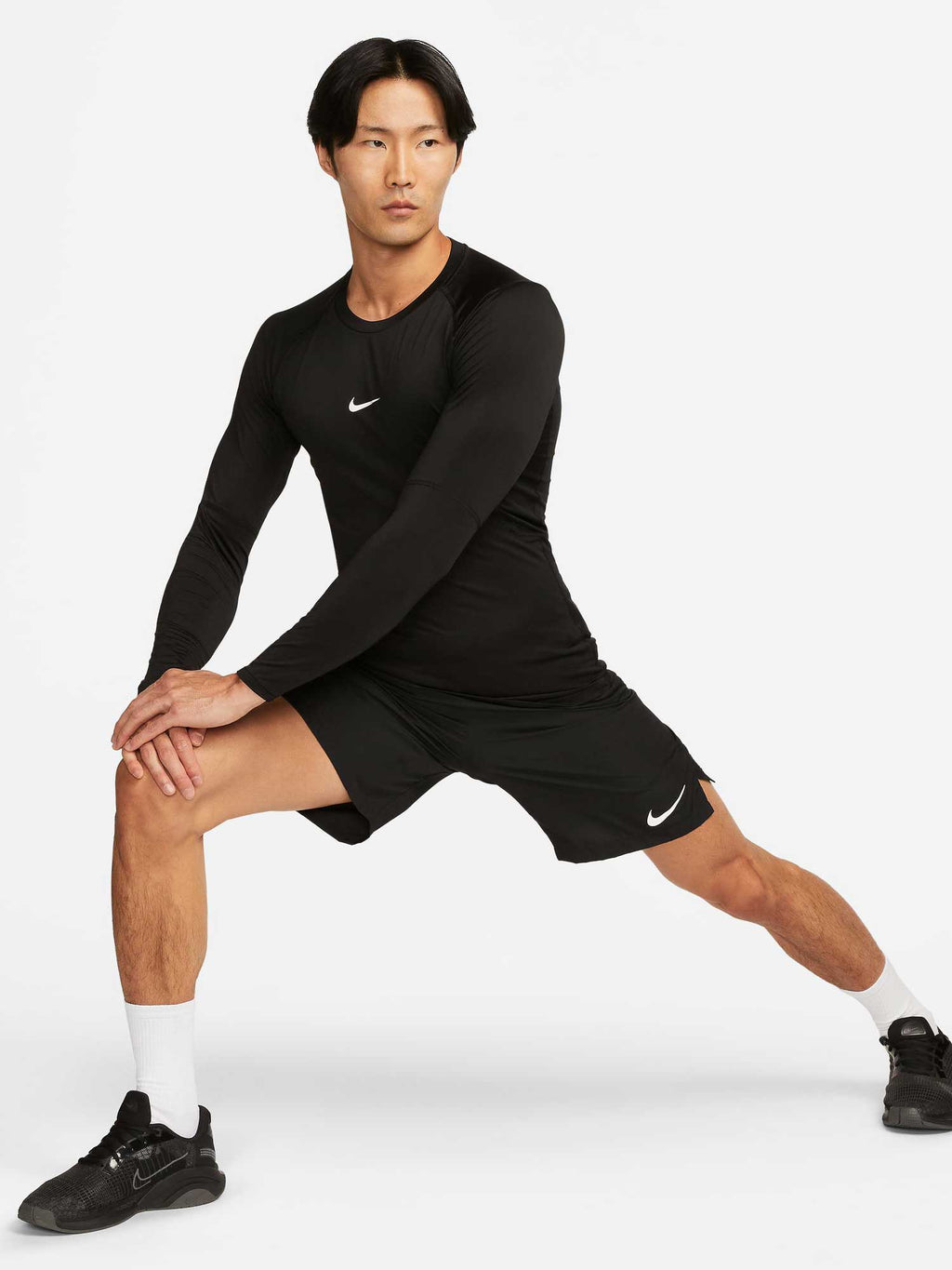 NIKE Блуза M NP DF TIGHT TOP LS