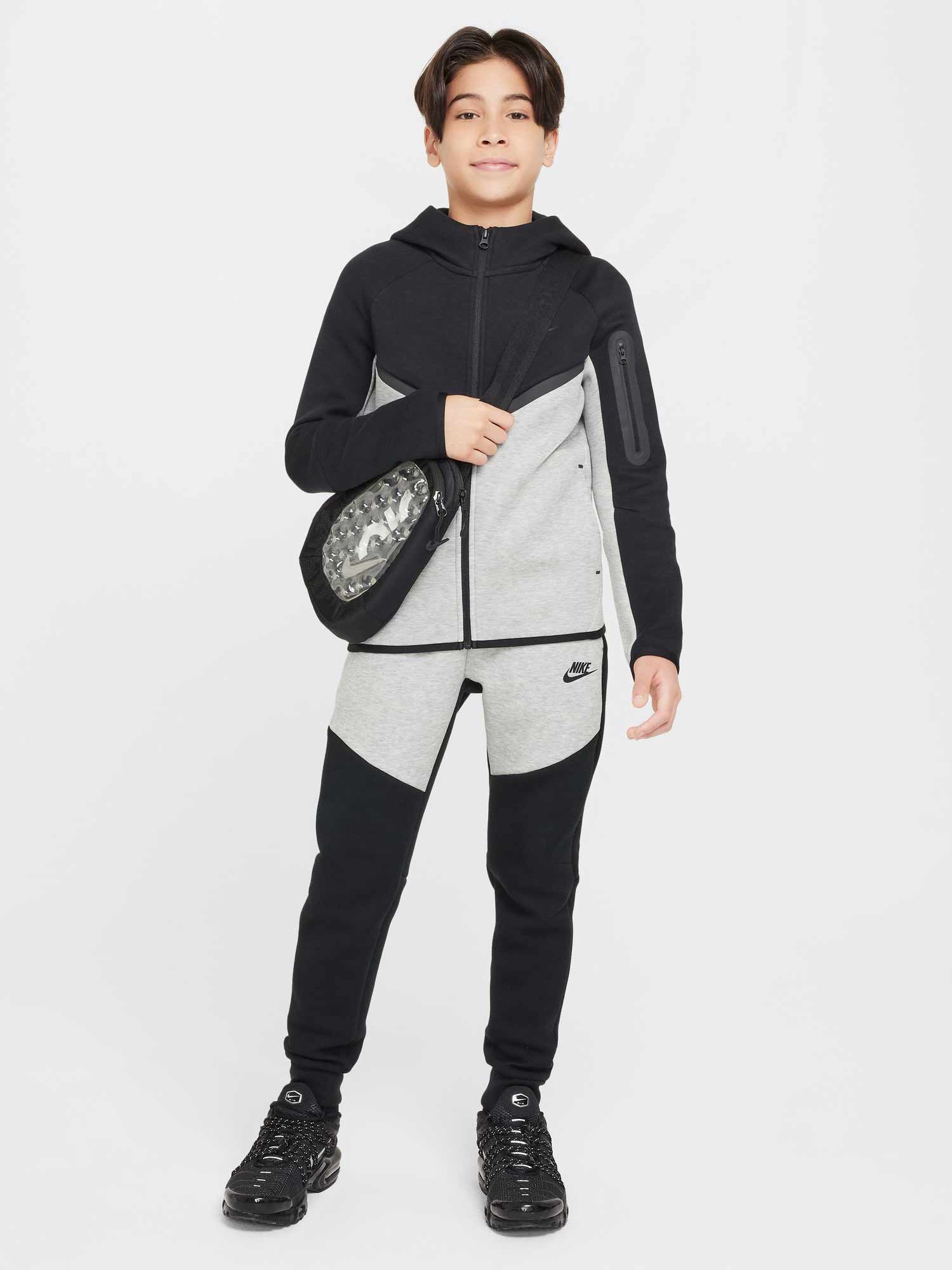 NIKE Суитшърт B NSW TCH FLC FZ - PD