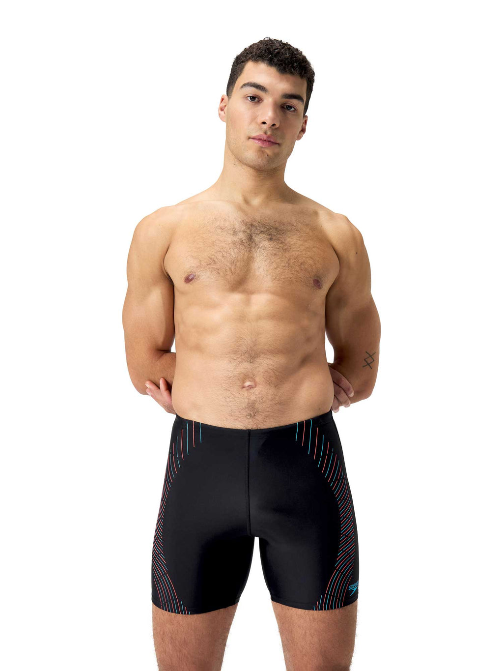 SPEEDO Бански MENS DUO LOGO PRINT MID JAMMER