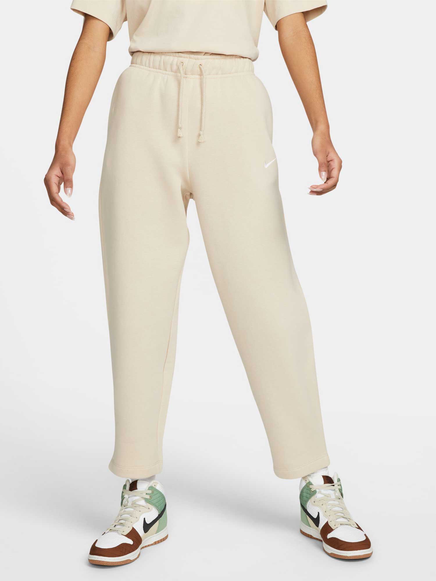 NIKE Спортно долнище W ESSNTL CLCTN FLC CRV