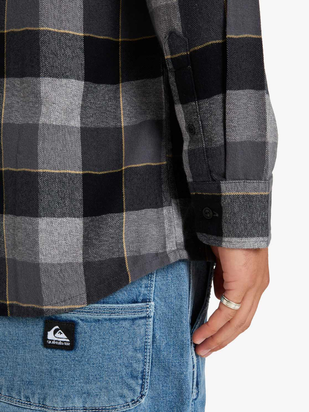 QUIKSILVER Риза MOTHERFLY PLAID LS SHIRT