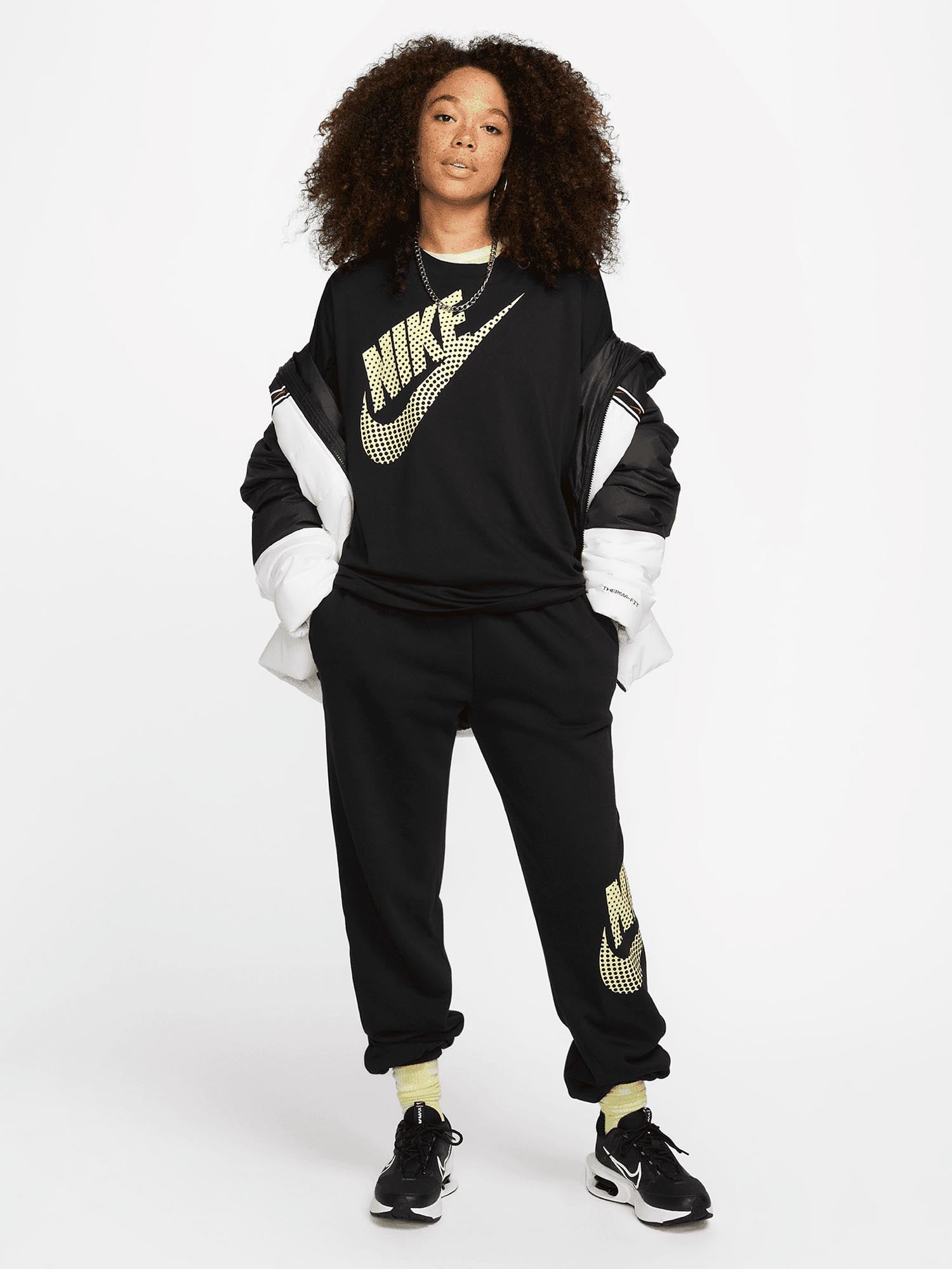 NIKE Спортно долнище W FLC OS SB DNC