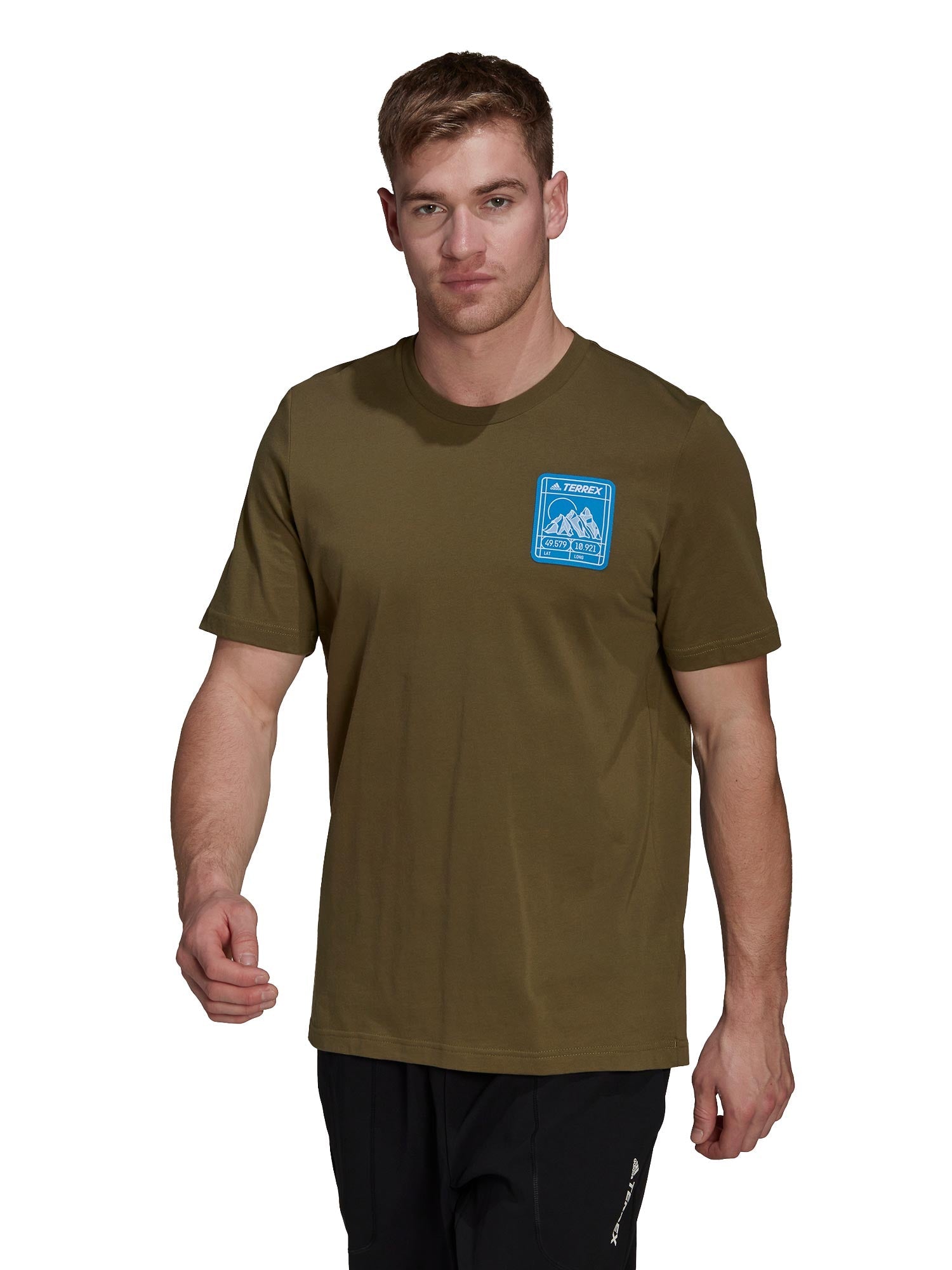 ADIDAS PERFORMANCE Тениска Terrex Patch Mountain Graphic