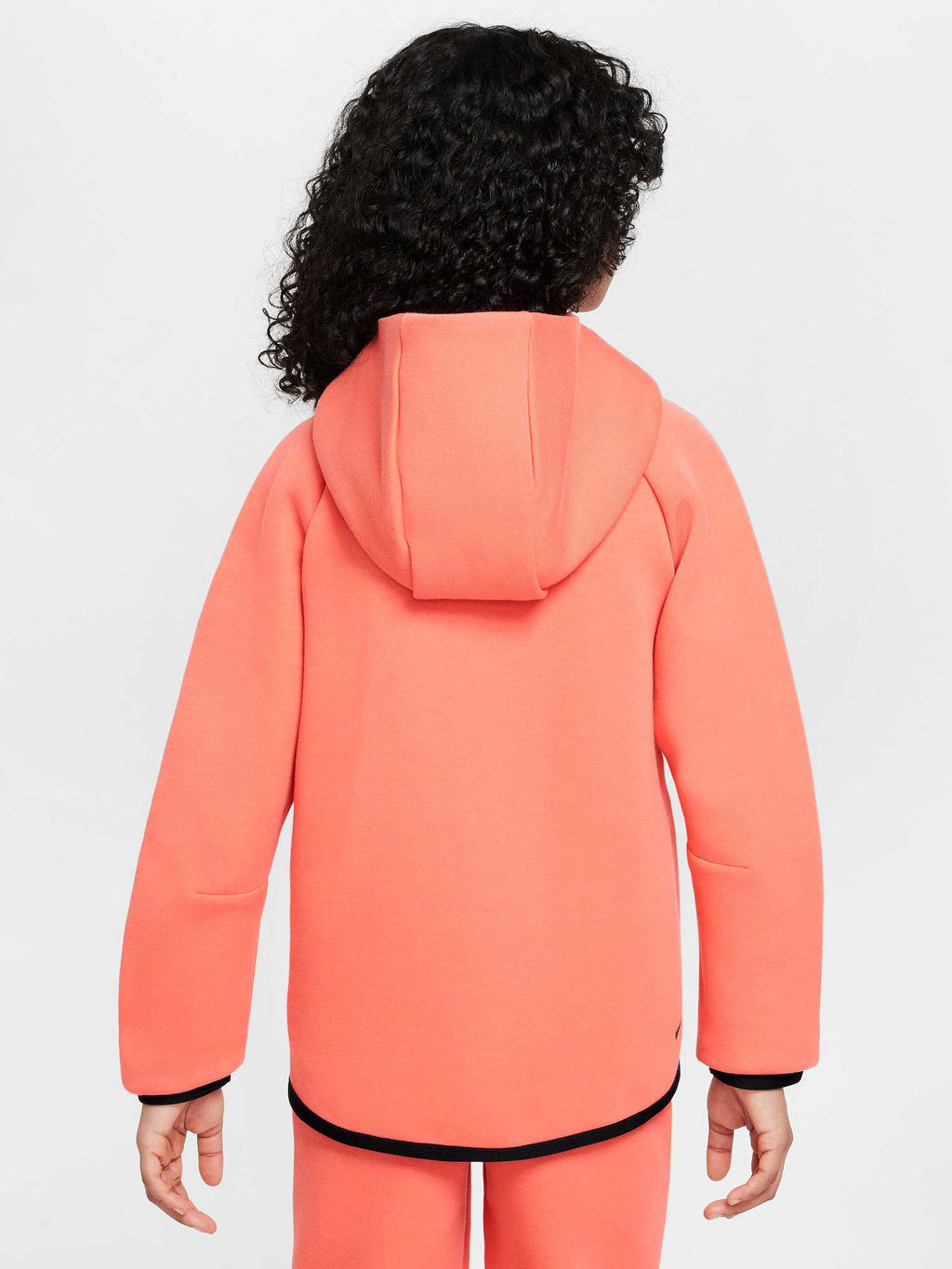 NIKE Суитшърт G NSW TCH FLC HD FZ LS - PD
