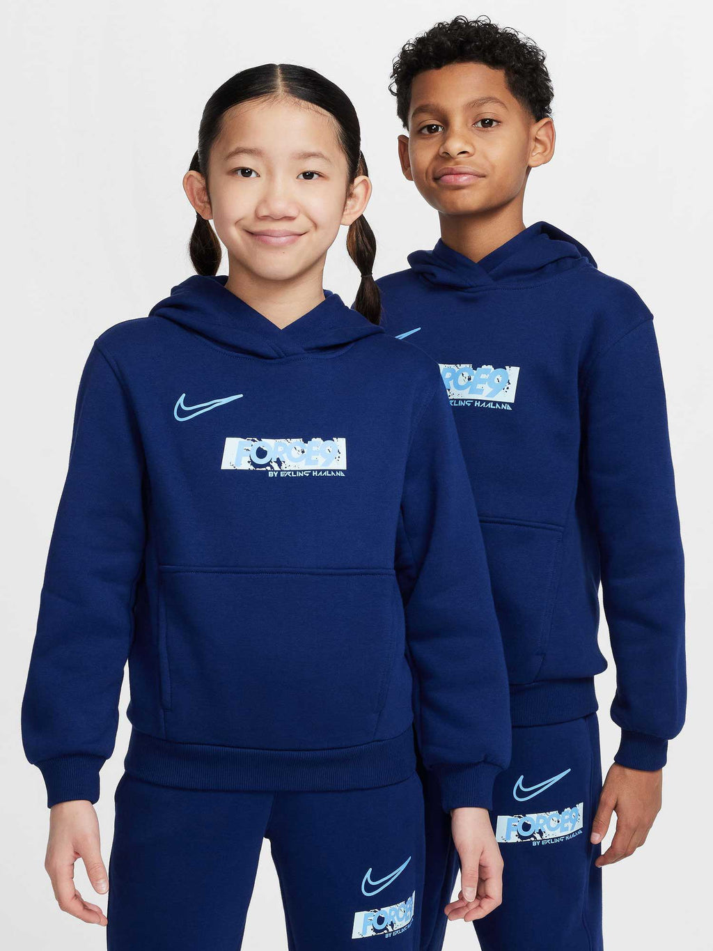NIKE Суитшърт Erling Haaland K NK CLUB FLC HDY -PD