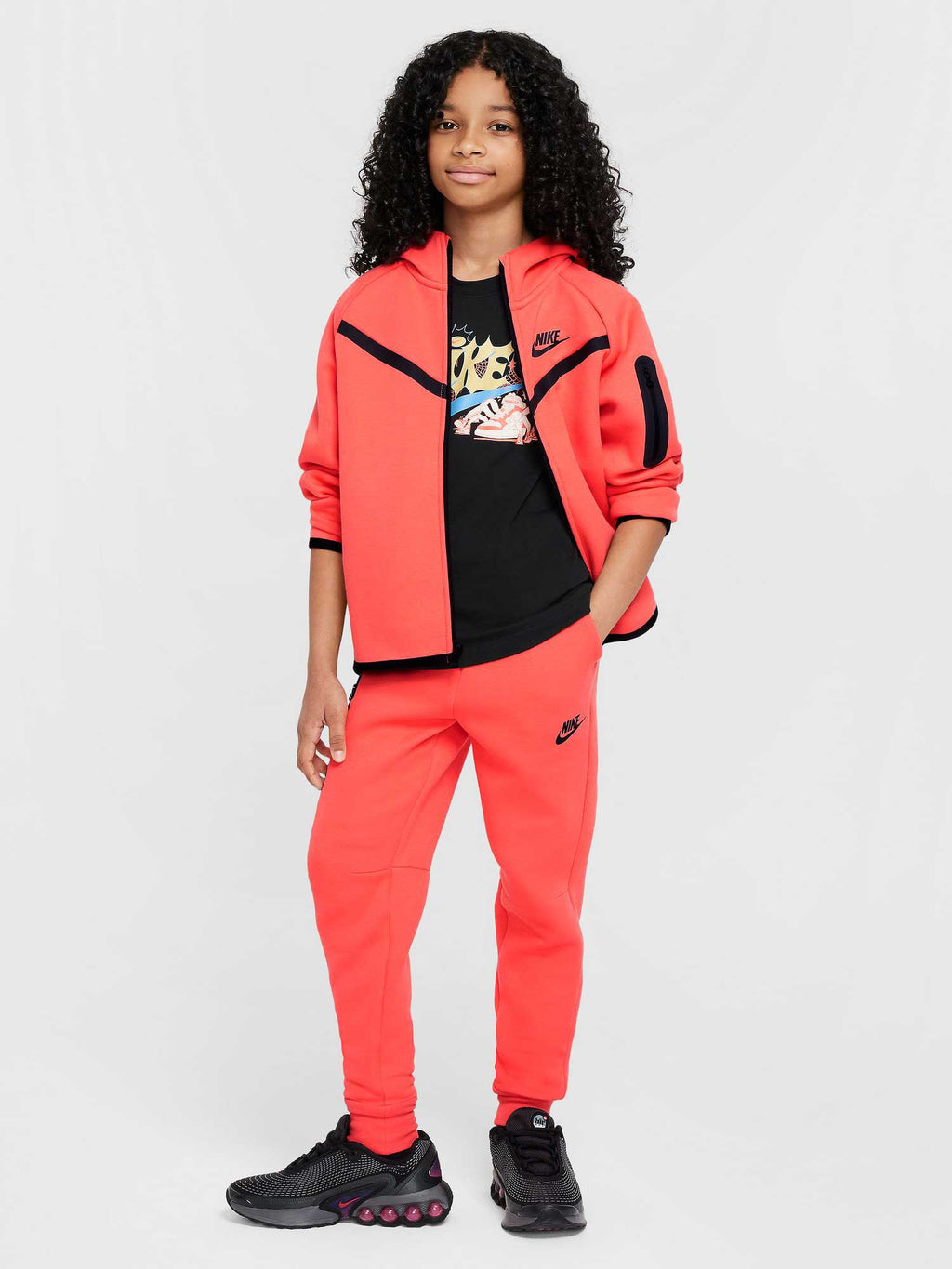 NIKE Спортно долнище G NSW TCH FLC JGGR - PD