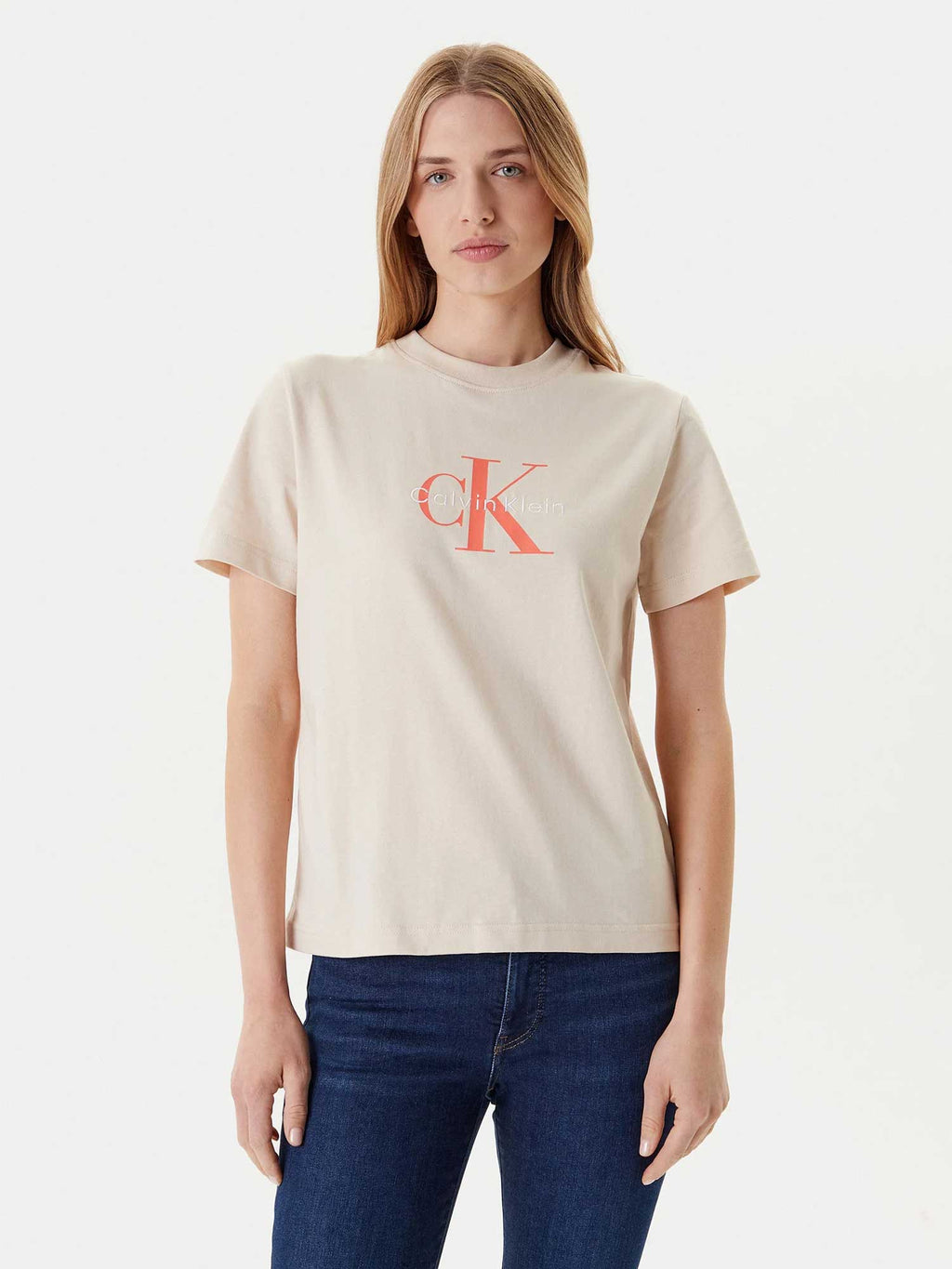 Calvin Klein Jeans Тениска HR SS CLSSC MNLG CNC