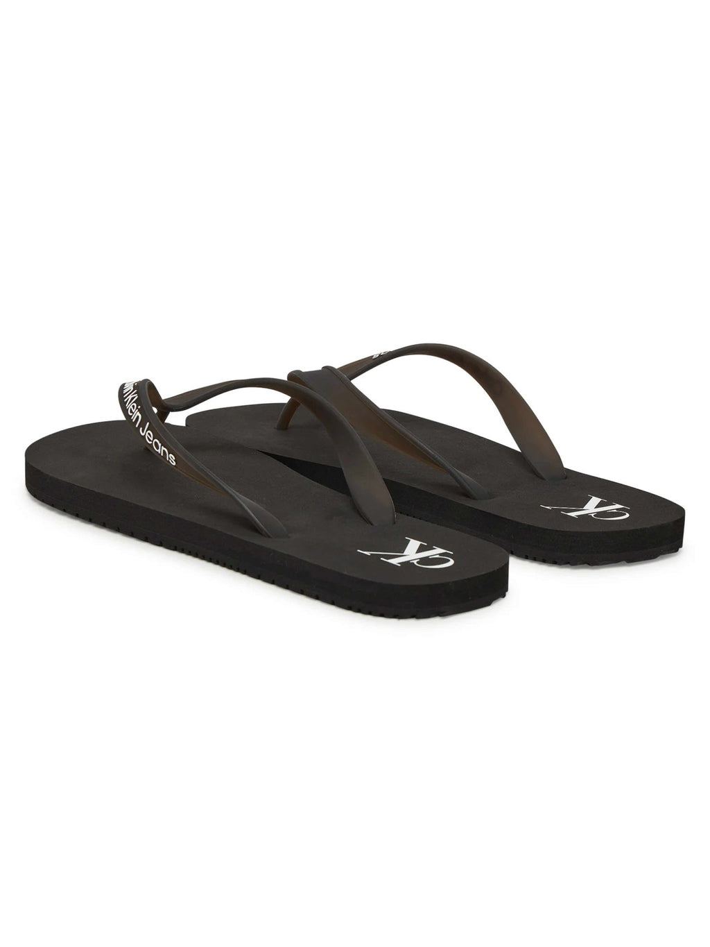 Calvin Klein Jeans Джапанки BEACH SANDAL TRANSPARENT TPU