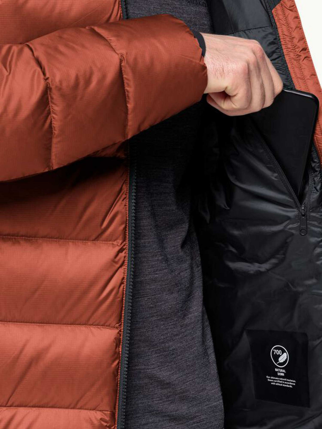 JACK WOLFSKIN Яке NEBELHORN DOWN HOODY M
