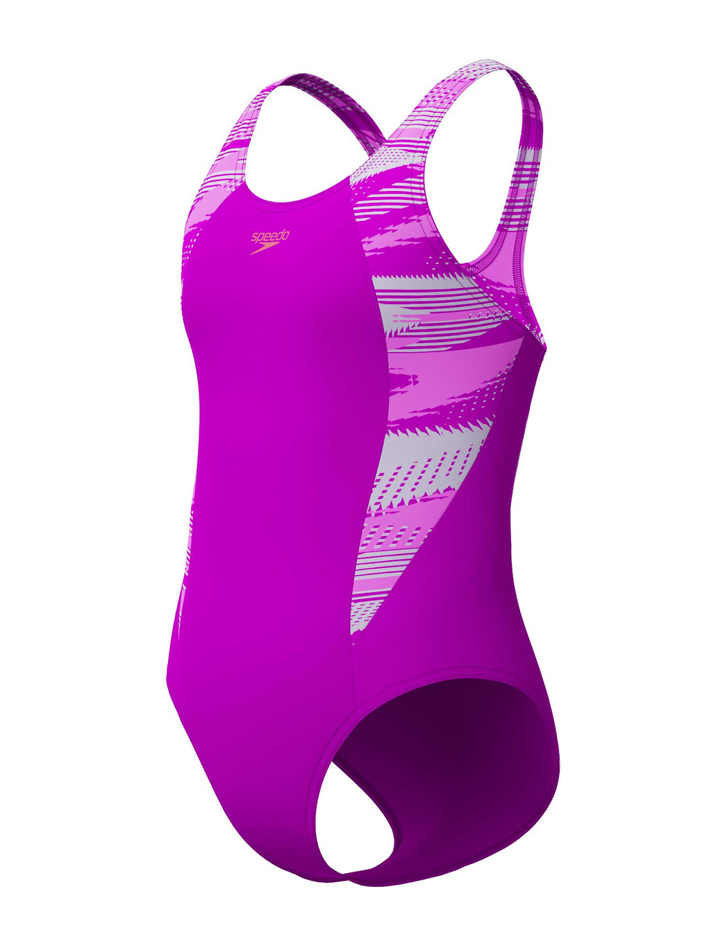 SPEEDO Цял бански GIRLS HYPERBOOM SPLICE MUSCLEBACK