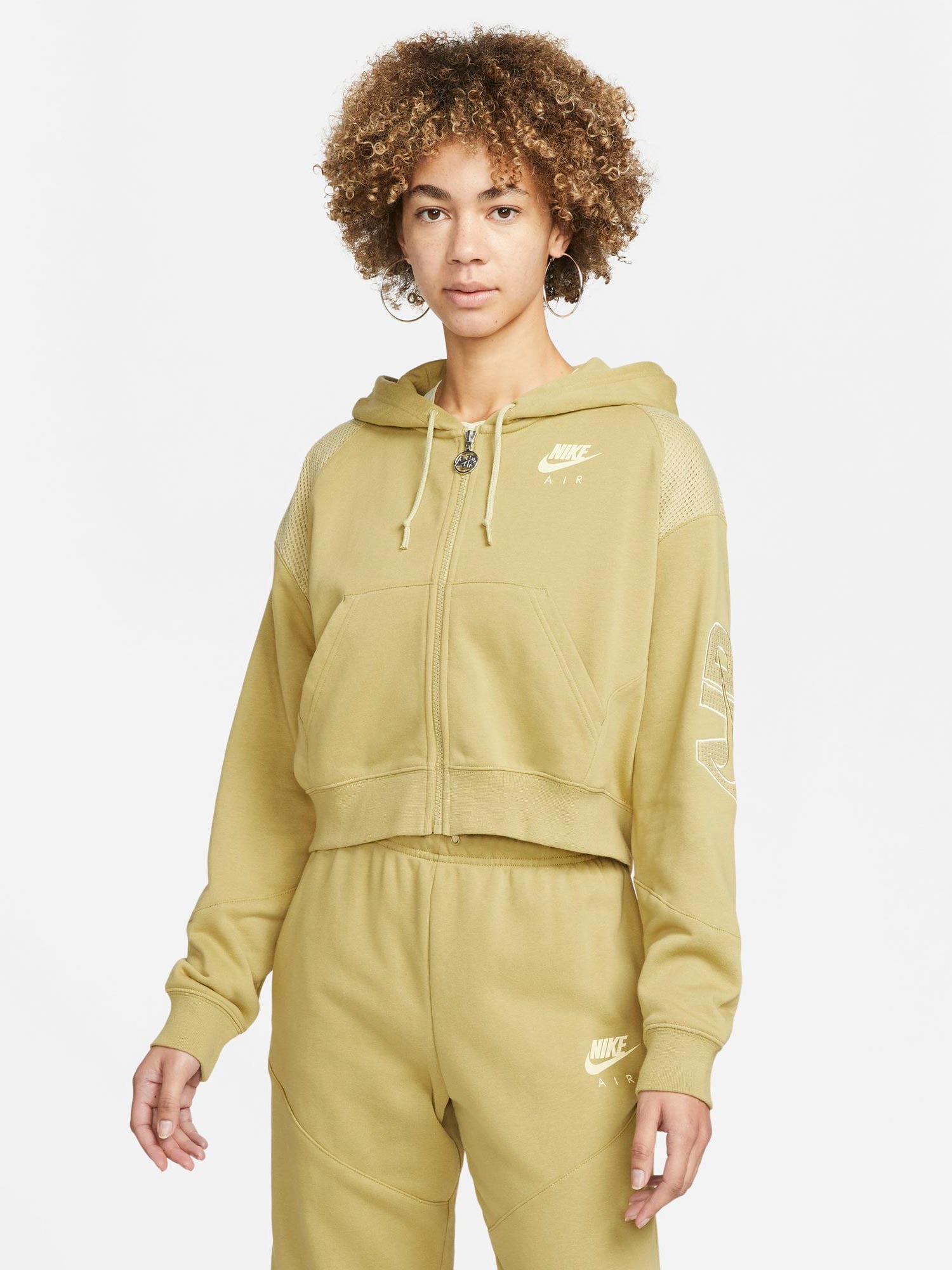 NIKE Суитшърт W AIR FLC TOP FZ