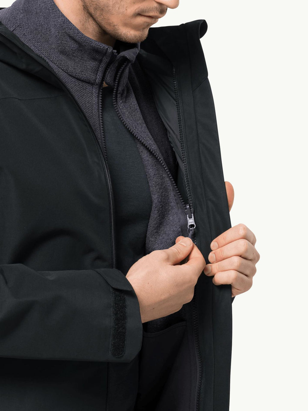 JACK WOLFSKIN Полар SKYWIND FZ M