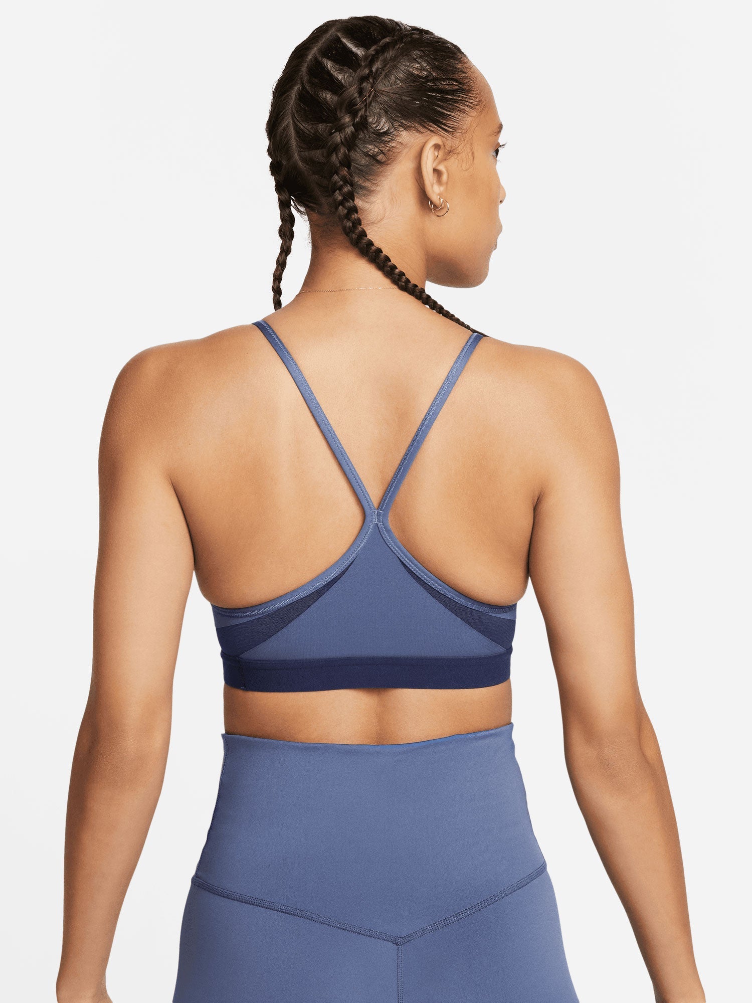NIKE Спортен сутиен W NK INDY V-NECK BRA