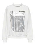 ONLY Блуза ONLGWEN L/S FOIL O-NECK SWT