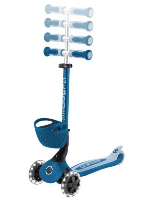 GLOBBER Тротинетка 5 в 1 BABY LEARN 360 FLASH LIGHTS