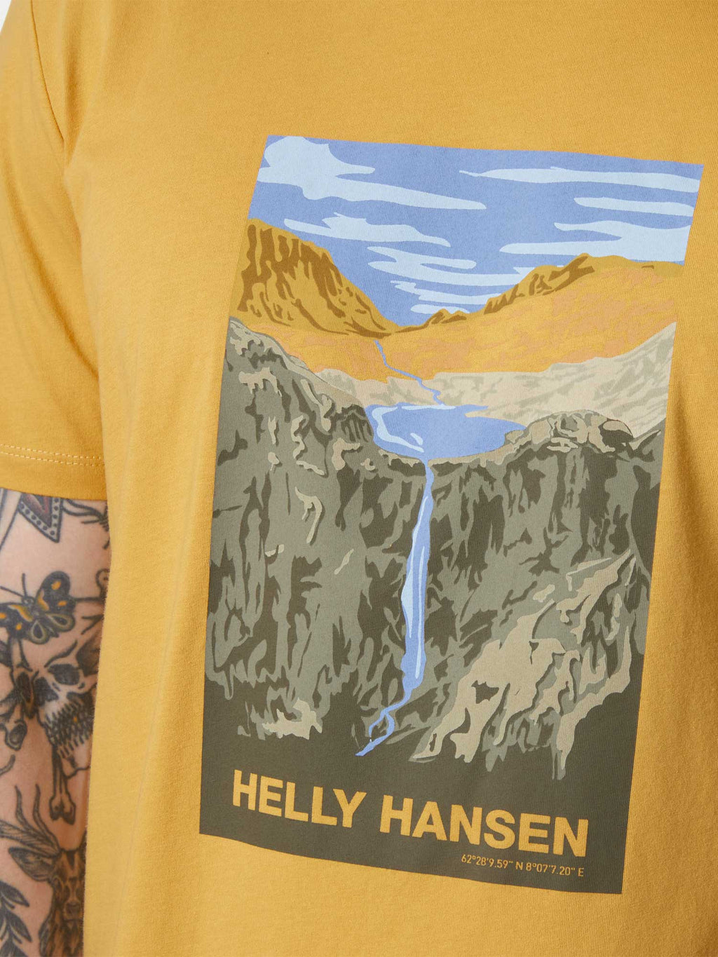 HELLY HANSEN Тениска MASSIF GRAPHIC T-SHIRT