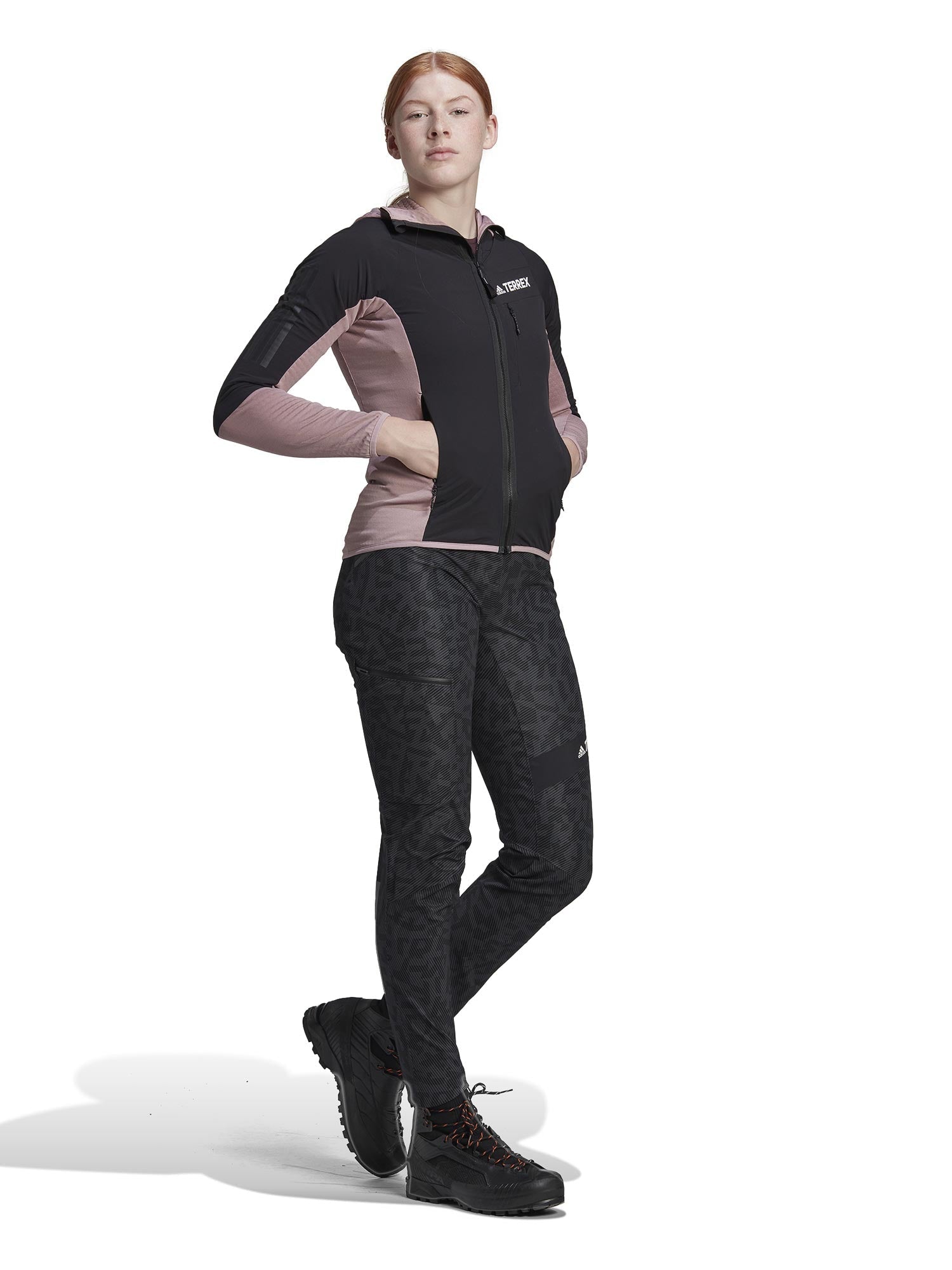 ADIDAS PERFORMANCE Ветровка Techrock Flooce Wind Hooded