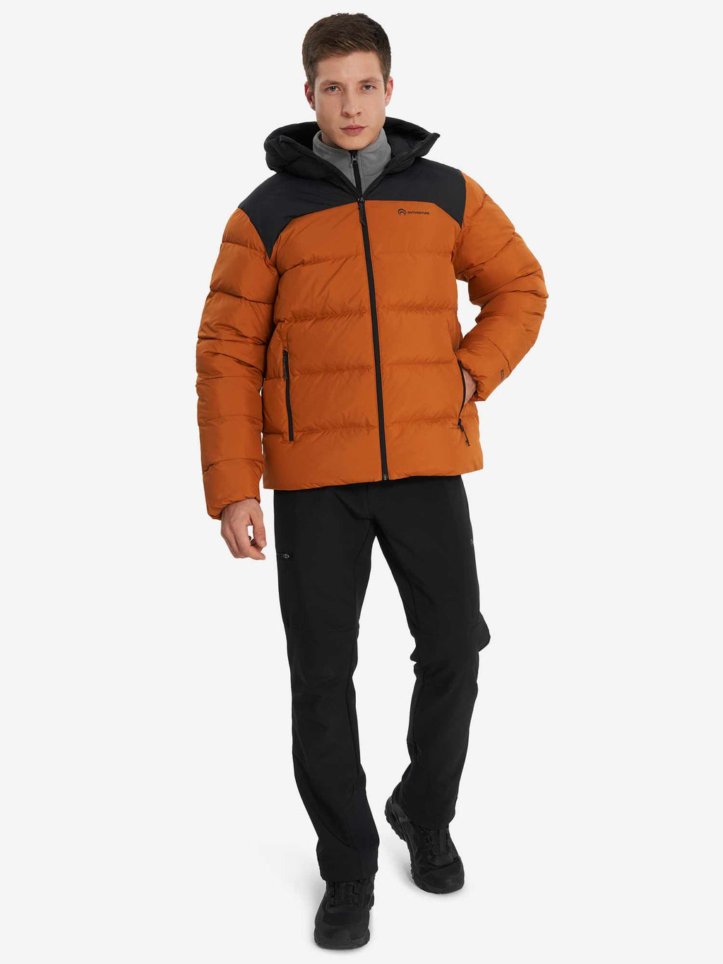 OUTVENTURE Яке Men's Hiking Lightweight Down Jacket