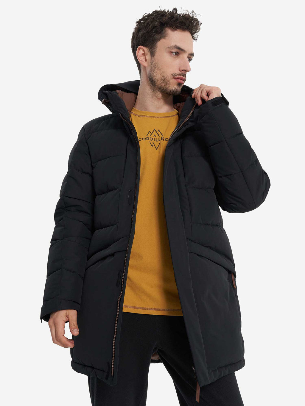 CORDILLERO Яке Men's Faux Down Parka