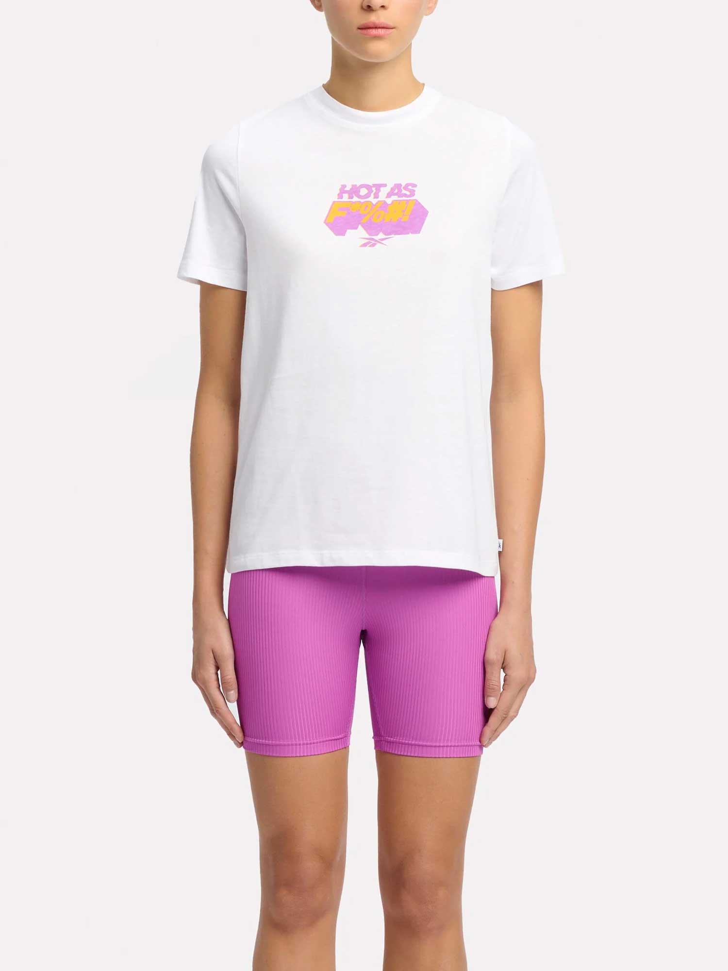 REEBOK Тениска GS W. HYPE TEXT TEE T-SH