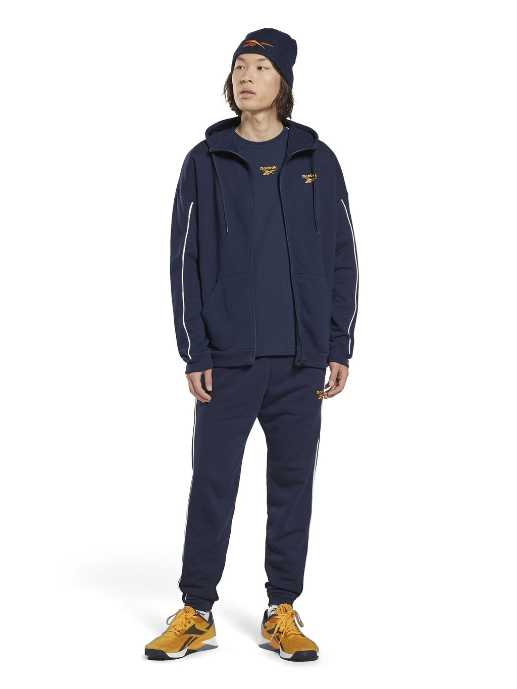 REEBOK Суитшърт Workout Ready Thermowarm Zip-Up