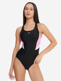 JOSS Цял бански Womens Training Colorblock Swimsuit