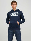 JACK & JONES Суитшърт JJECORP LOGO SWEAT HOOD NOOS