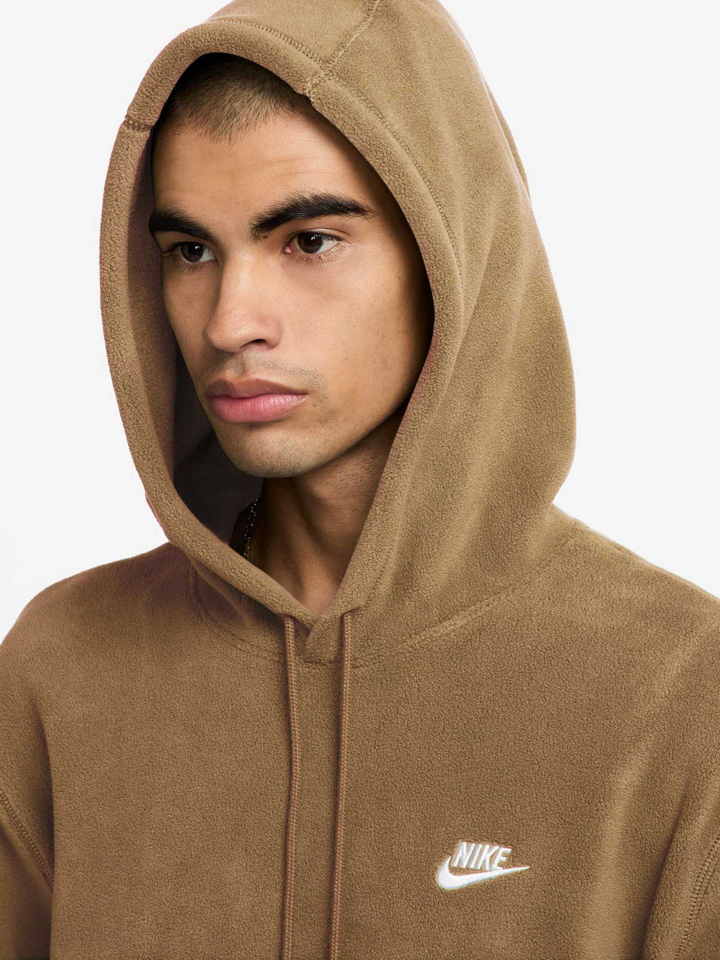 NIKE Суитшърт M NK CLUB WINTERIZED PO HOODIE