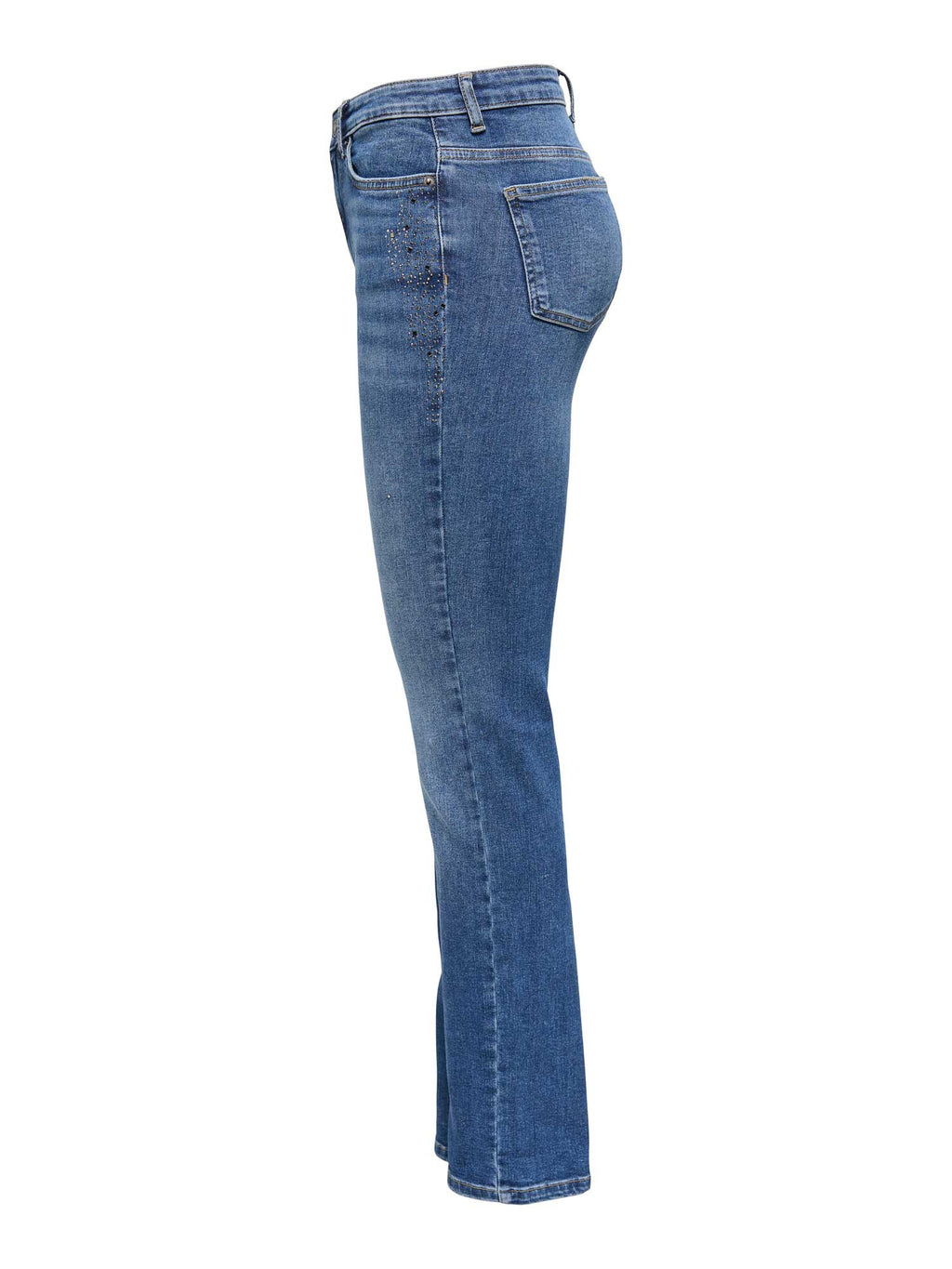 ONLY Дънки ONLSUI MID SLIM RHINESTONE DNM TAI