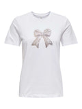 ONLY Тениска ONLBRITTA LIFE S/S PRINT TOP BOX JRS