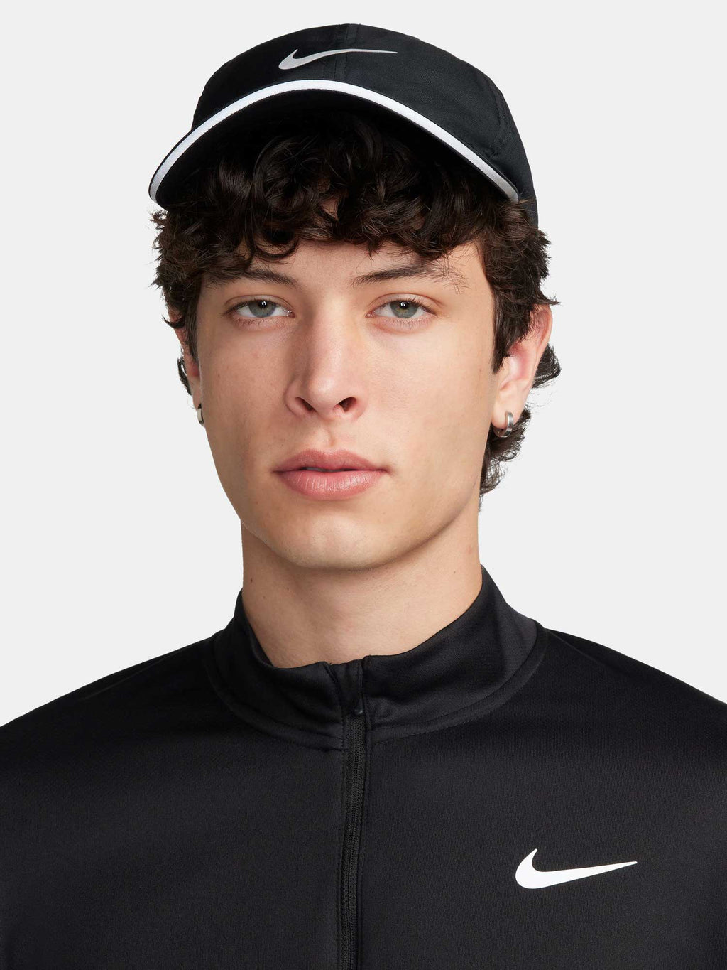 NIKE Блуза M NK DF PACER TOP HZ