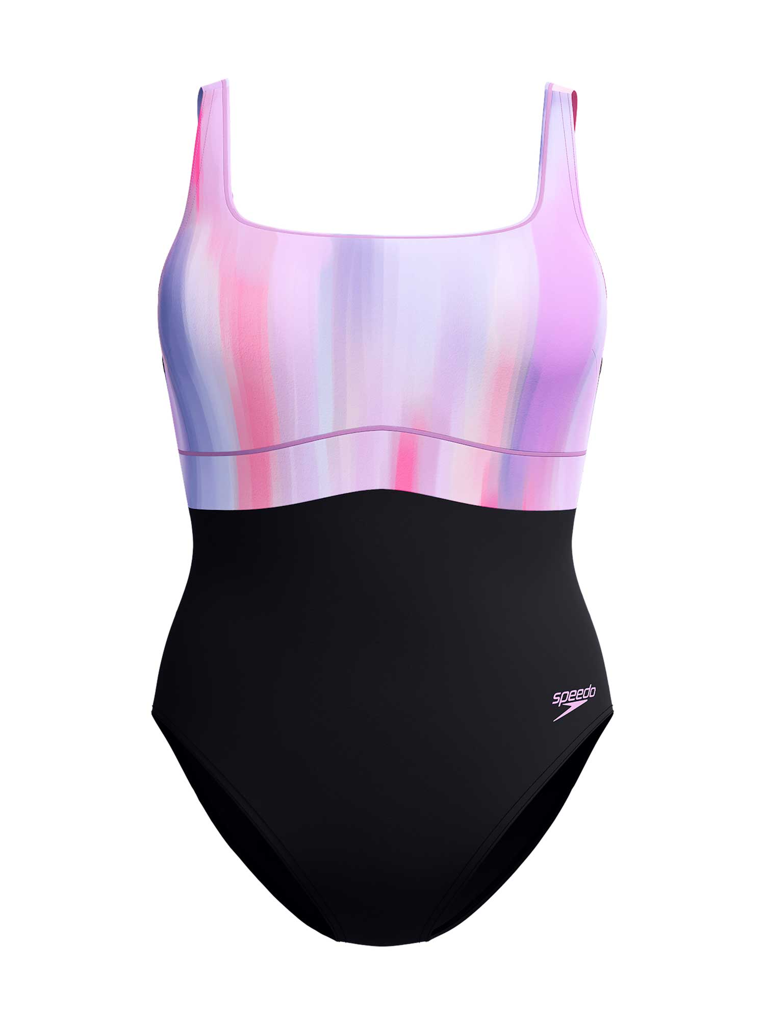 SPEEDO Цял бански WOMENS SHAPING CONTOURECLIPSE PRINTED
