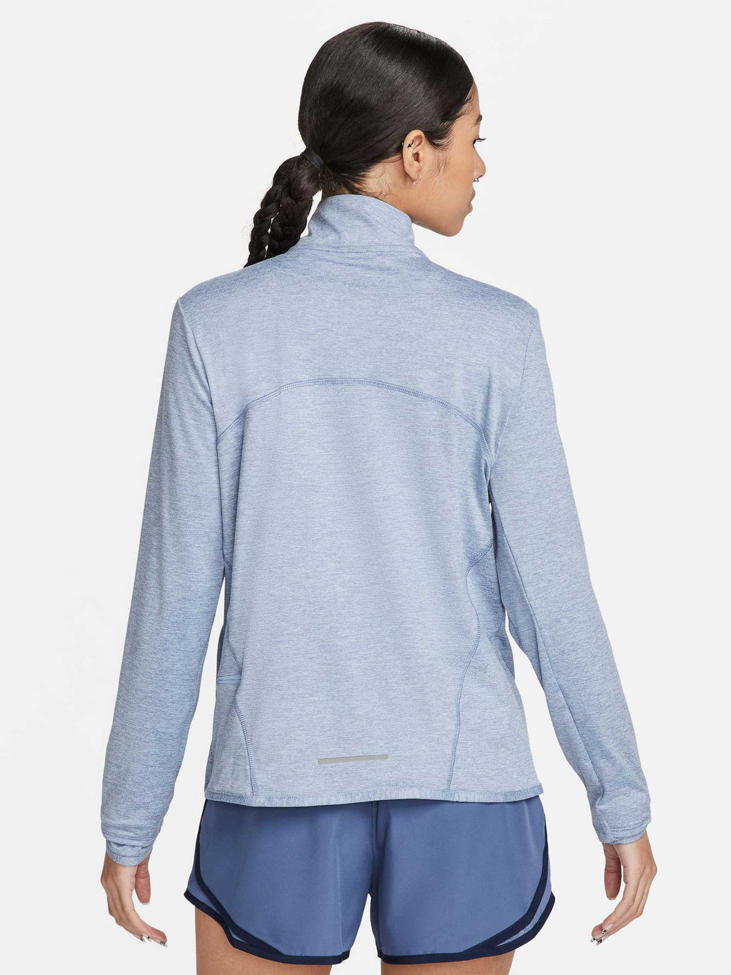 NIKE Блуза W NK SWIFT ELMNT DF UV HZ TOP