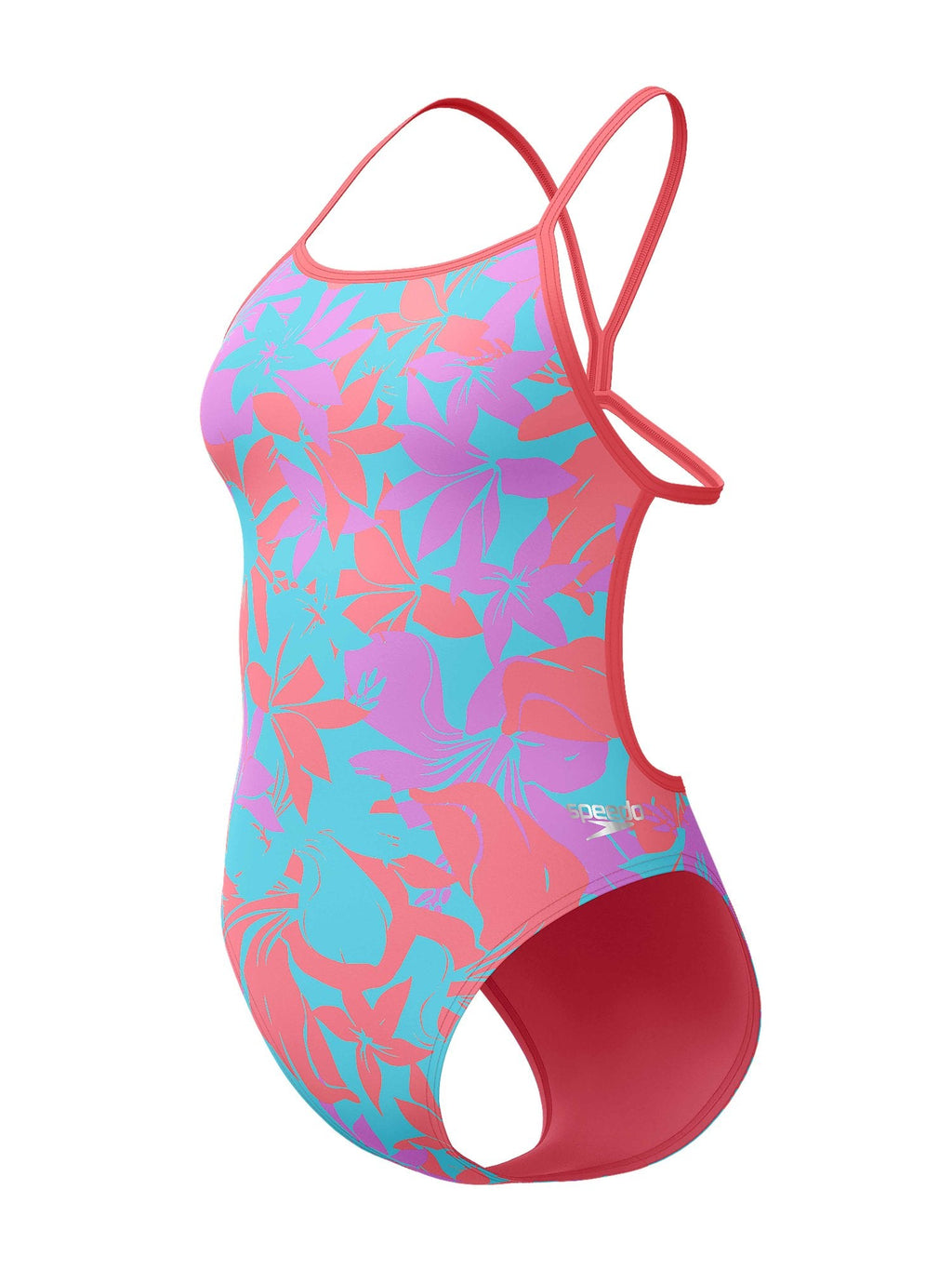 SPEEDO Цял бански WOMENS ALLOVER DIGITAL VBACK