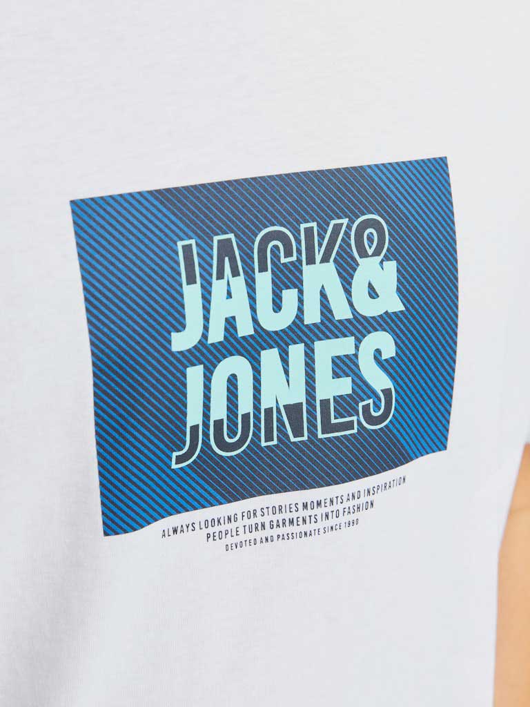 JACK & JONES Тениска JJHUDSON TEE SS CREW NECK LN