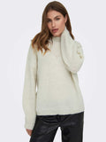 ONLY Пуловер ONLALISA LIFE L/S STRUC HIGH NECK CC KNT