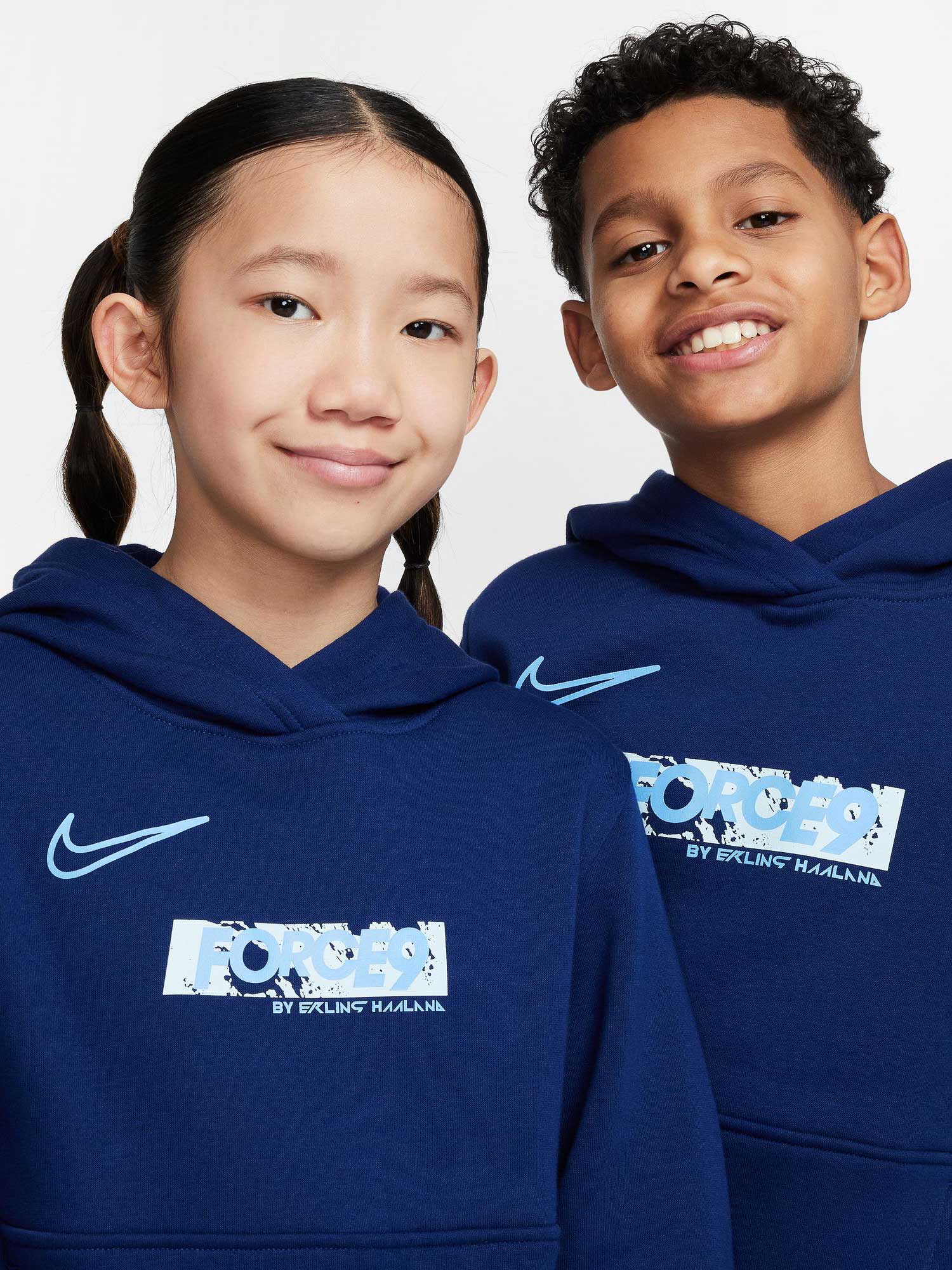 NIKE Суитшърт Erling Haaland K NK CLUB FLC HDY -PD