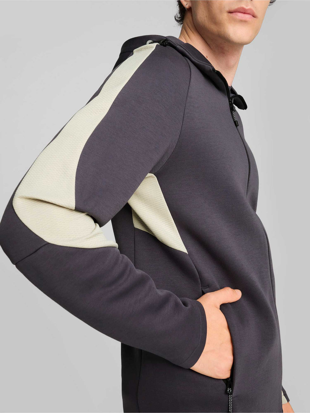 PUMA Суитшърт EVOSTRIPE Full-Zip Hoodie DK