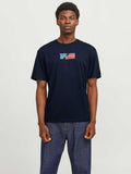 JACK & JONES Тениска JJECORP GRAPHIC TEE SS O-NECK NOOS